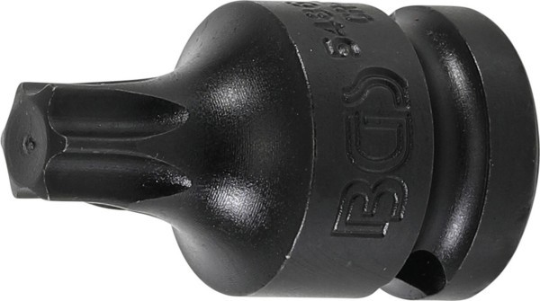 BGS - Kraft-Bit-Einsatz Antrieb Innenvierkant 12,5 mm (1/2') T-Profil (für Torx) T55