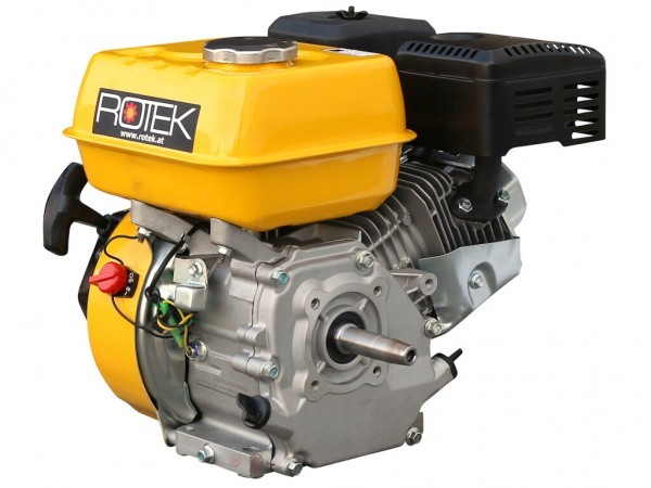 Rotek - Benzinmotor 1-Zylinder 4-Takt 212ccm EG4-0210-5H-V1, luftgekühlt