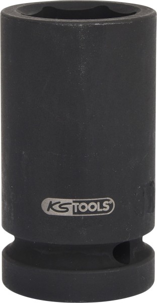 KS Tools - 1 Zoll Sechskant-Kraft-Stecknuss, lang, 50mm