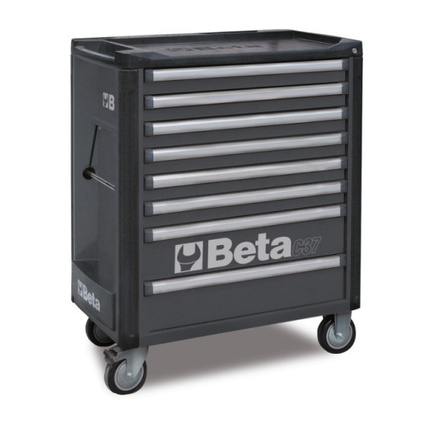 BETA Werkzeugwagen Mit 8 Schubladen Grau