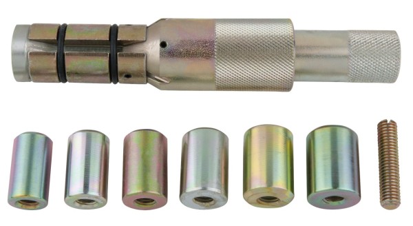KS Tools - Kupplungs-Zentrier-Werkzeug-Satz Ø 23,0 - 35,0 mm mit Zentrierhülsen für Renault, 9-tlg