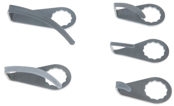 KS Tools - Schaberklinge, gebogen, geschwungen, Klingenlänge 90mm