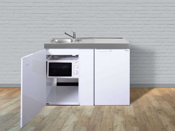 Miniküche Kitchenline MKM 120 - Mit Mikrowelle & Kühlschrank