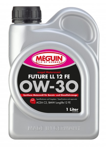 Meguin - megol Motorenoel Future LL 12FE SAE 0W-30, 6x1 Liter