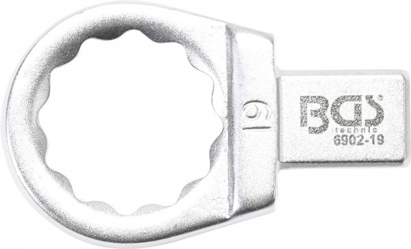 BGS - Einsteck-Ringschlüssel 19 mm Aufnahme 9 x 12 mm