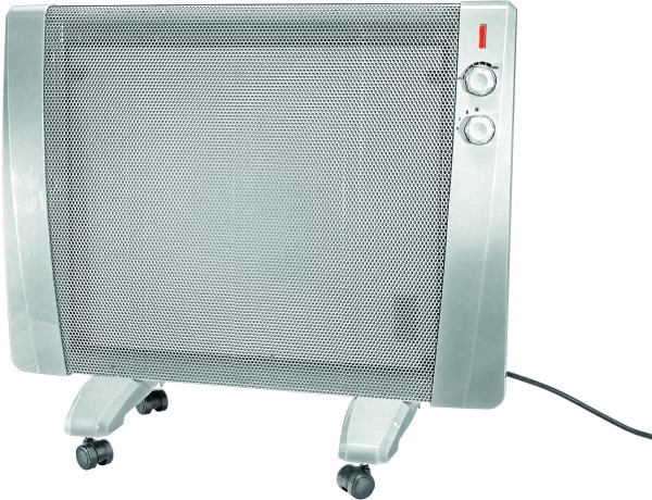 MAUK Wärmewellen Heizgerät rollbar 1500W mit Thermostat und Über