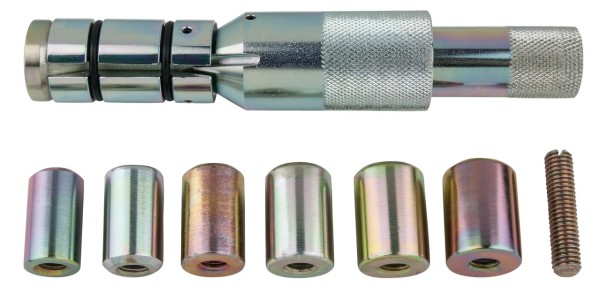 KS Tools - Kupplungs-Zentrier-Werkzeug-Satz Ø 24,0 - 36,0 mm mit Zentrierhülsen, 9-tlg