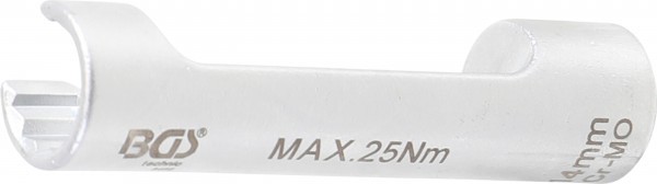 BGS - Spezial-Schlüssel für Einspritzleitungen für Mercedes-Benz Antrieb 10 mm (3/8') SW 14 mm