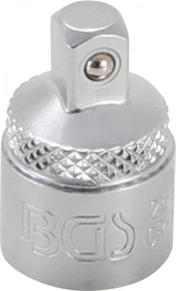 BGS - Steckschlüssel-Adapter 10 mm (3/8') Innenvierkant - 6,3 mm (1/4') Außenvierkant