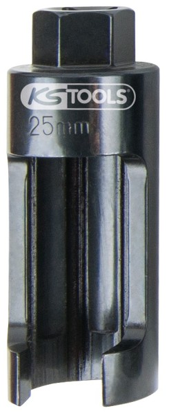 KS Tools - 1/2 Zoll Injektor-Stecknuss, 25,0 mm, L=100mm