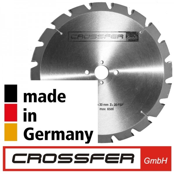 Crossfer - Nagelfestes HM Sägeblatt Holz-Grobschnitt 300 mm