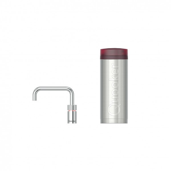 QUOOKER - Wasserhahn Nordic Square single tap PRO3 verchromt glänzend