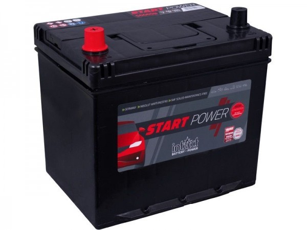 intAct Start-Power 56069BGUG, Autobatterie 12V 60Ah 480A
