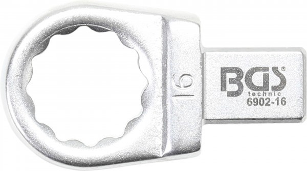 BGS - Einsteck-Ringschlüssel 16 mm Aufnahme 9 x 12 mm
