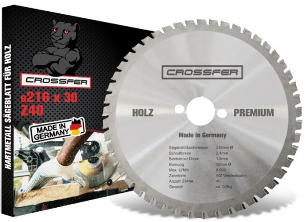 Crossfer - HM-Sägeblatt WSB - HMD 216, Universal