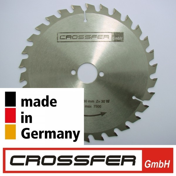 Crossfer - Profi HM-Sägeblatt Holz-Feinschnitt 210 mm 30Z
