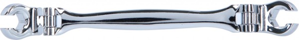 KS Tools - Offener Doppel-Ringschlüssel, mit Doppelgelenk, 10x11 mm