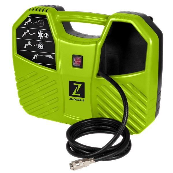 Zipper - Kofferkompressor 180 l/min, 8bar, 230V, ZI-COM2-8