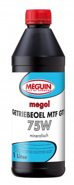 Meguin - megol Getriebeoel MTF GT1 75W, 6x1 Liter