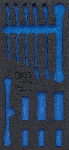 BGS - Werkstattwageneinlage 1/3 leer für Art. 4048
