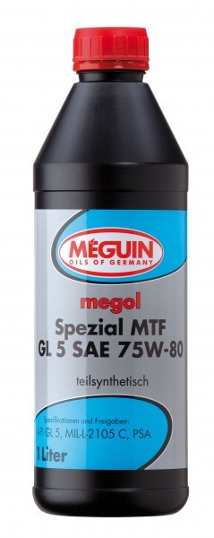 Meguin - megol Spezial MTF GL 5 SAE 75W-80, 6x1 Liter