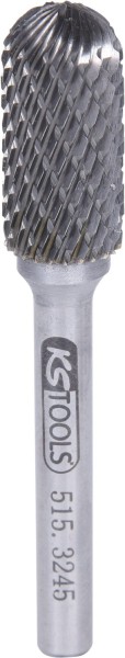 KS Tools - HM Walzenrund-Frässtift Form C, 12mm