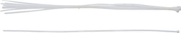 BGS - Kabelbinder-Sortiment weiß 8,0 x 1000 mm 10-tlg.
