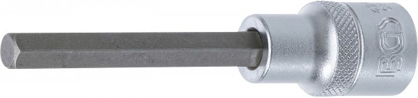 BGS - Bit-Einsatz Länge 100 mm Antrieb Innenvierkant 12,5 mm (1/2') Innensechskant 8 mm