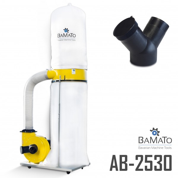 BAMATO - Absauganlage AB-2530 mit Y-Adapter (400V)