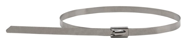 KS Tools - Edelstahl Kabelbinder mit Kugelverschluss, 4,6x500mm, 100 Stück