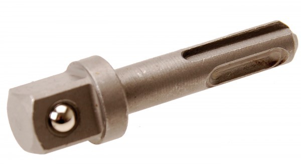 BGS - Steckschlüssel-Adapter 65 mm SDS 12,5 mm (1/2'), Außenvierkant