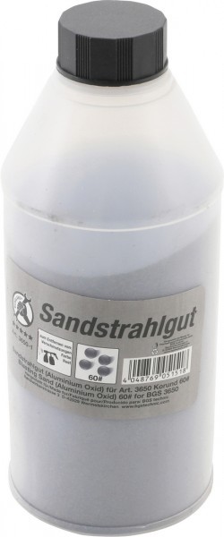 BGS - Sandstrahlgut Aluminium Oxid Korund 60# 850 g
