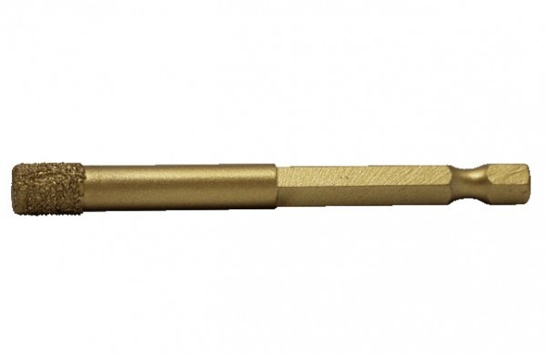 Profitech - Fliesen-Trockenbohrkrone ¯ 12 mm 6-kant - 1/4 Zoll - Bit Aufnahme