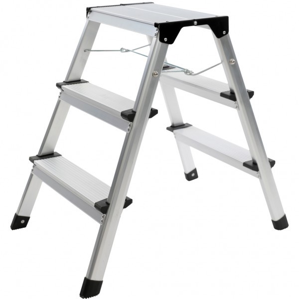 KS Tools - Aluminium-Stufen-Stehleiter