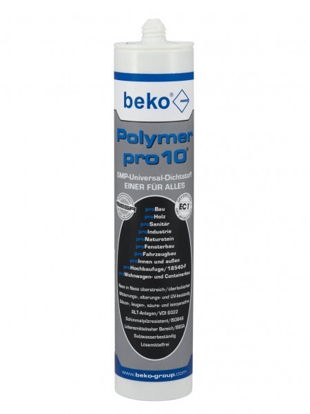 beko - Polymer Pro10 betongrau, 12 Stück