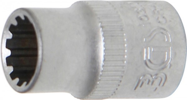 BGS - Steckschlüssel-Einsatz 10 mm (3/8') SW 10 mm Gear Lock, Antrieb Innenvierkant