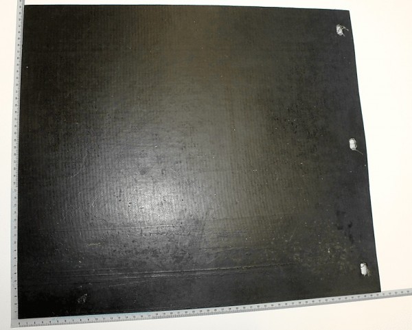 Scheppach - Gummimatte schwarz für Rüttelplatte HP2000S