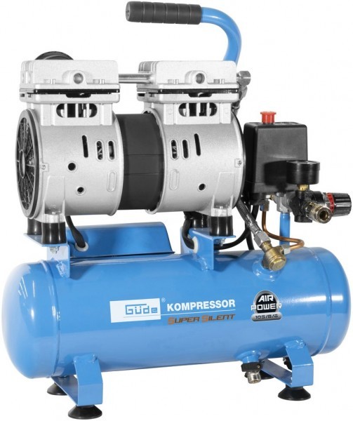 Güde - Kompressor 38 l/min, 7 bar, 230V, 6 l, Airpower 105/8/6 SILENT