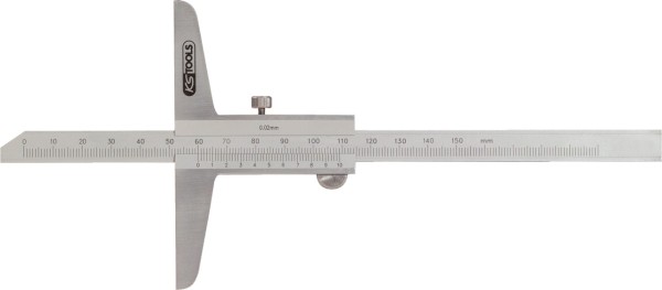 KS Tools - Tiefenmessschieber, 0-150mm