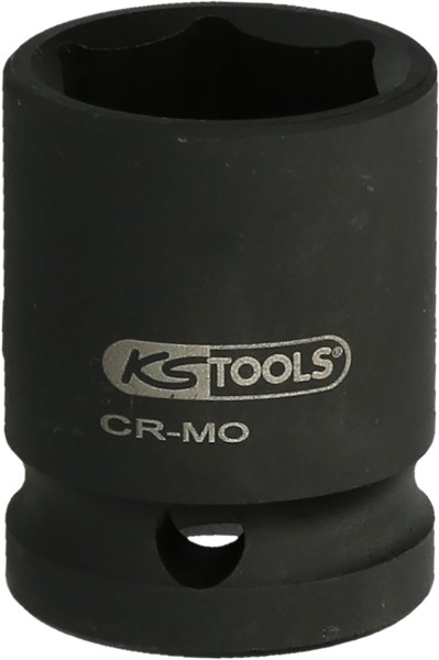 KS Tools - 1 Zoll Sechskant-Kraft-Stecknuss, kurz, 2.1/4 Zoll