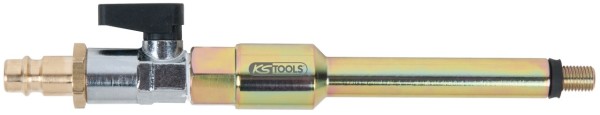 KS Tools - Druckluftadapter für Glühkerzenbohrungen M10 x 1,25