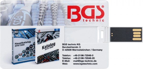 BGS - USB-Stick 32 GB in Keditkartenformat