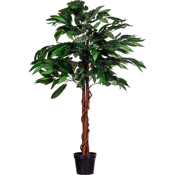 PLANTASIA® - Mangobaum 120cm, Kunstbaum, Kunstpflanze®