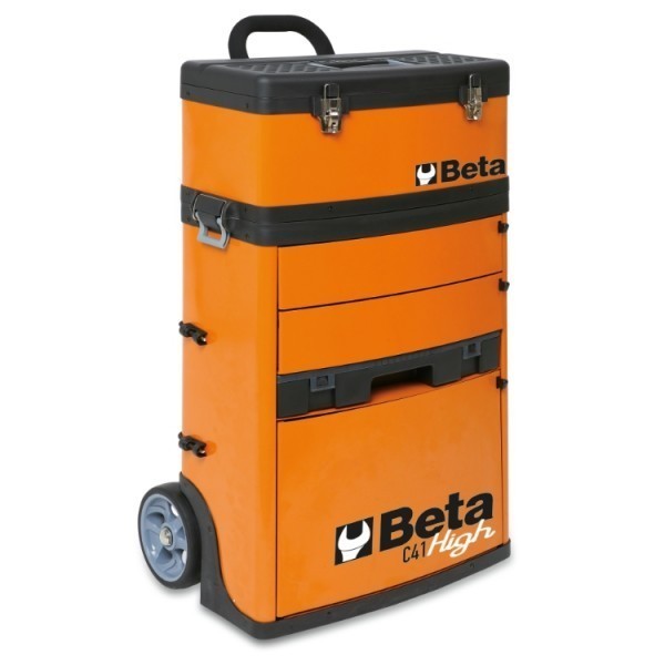 BETA Trolley Mit Stapelbaren Modulen *Orange*