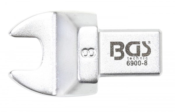 BGS - Einsteck-Maulschlüssel 8 mm Aufnahme 9 x 12 mm