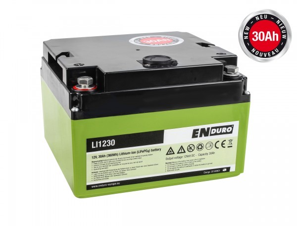 Lithium Batterie 12V 30Ah LI1230