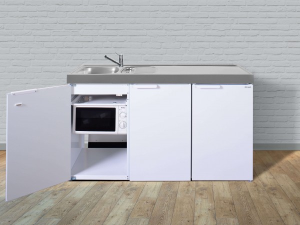 Miniküche Kitchenline MKM 150 - Mit Mikrowelle & Kühlschrank