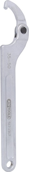 KS Tools - Gelenk-Hakenschlüssel mit Nase, 35-50 mm