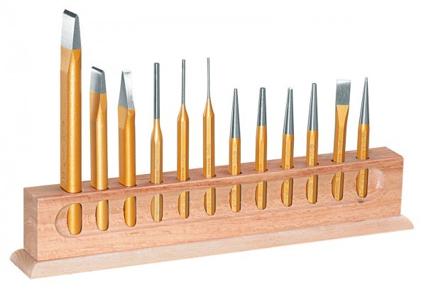 Gedore - Werkzeugsatz 12-tlg im Holzständer