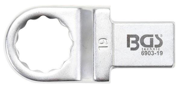 BGS - Einsteck-Ringschlüssel 19 mm Aufnahme 14 x 18